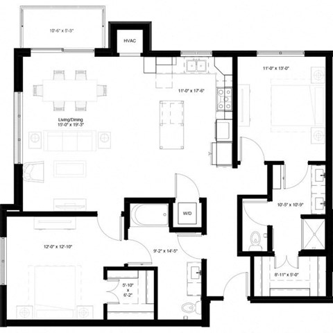 6200 Penn Ave. S Studio-3 Beds Apartment for Rent - Photo Gallery 32